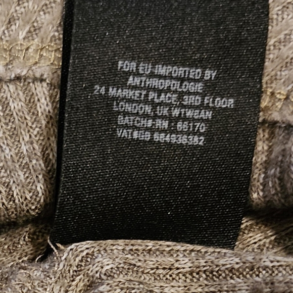 MAEVE by Anthropologie Cowl Neck Lightweight Sweater, Ribbed, Size XS - Picture 8 of 11